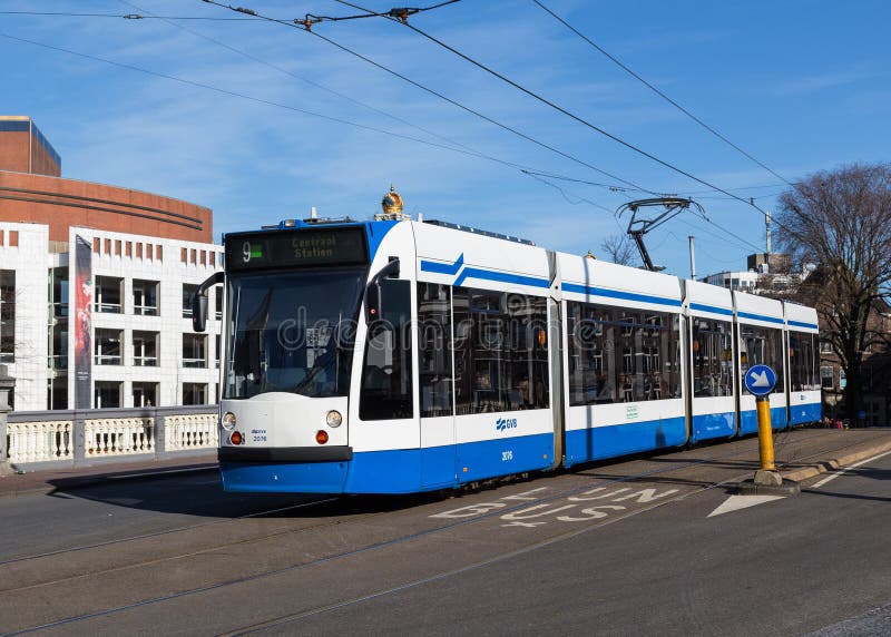 In the tram