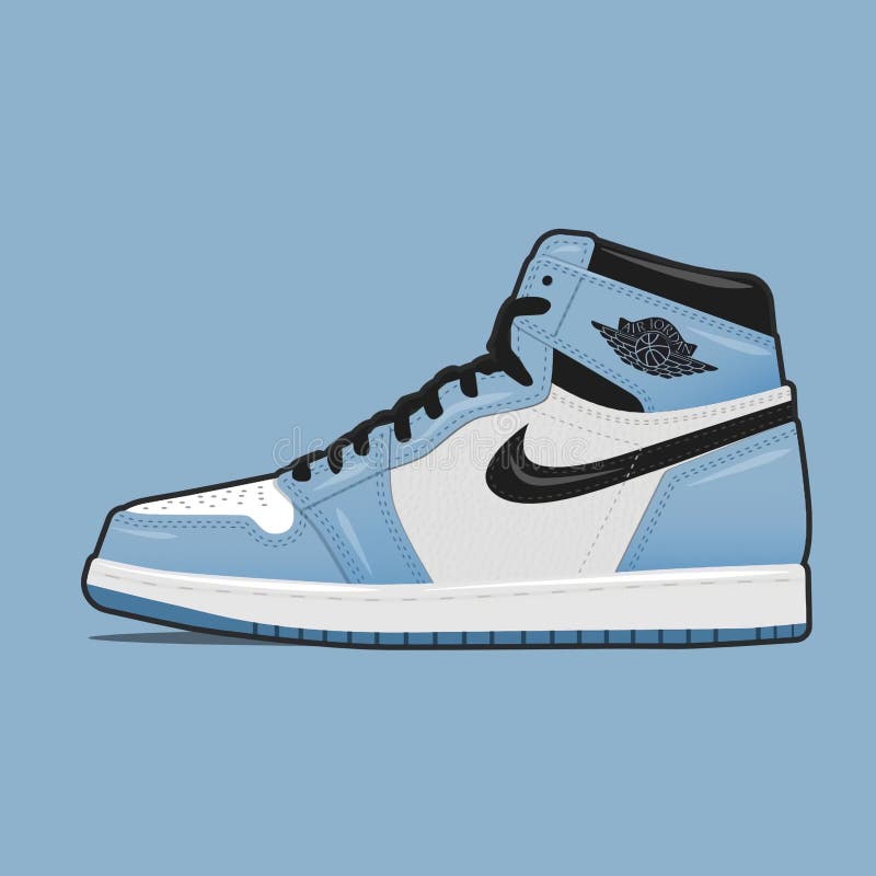 Nike Shoes Stock Illustrations – 308 Nike Shoes Stock Illustrations ...