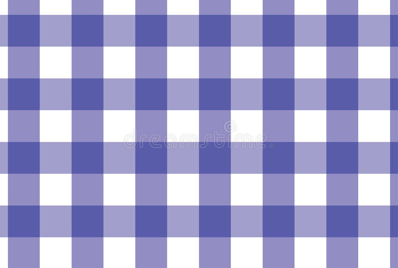 Blue and White Plaid Vector Background.Vector Illustration. Stock
