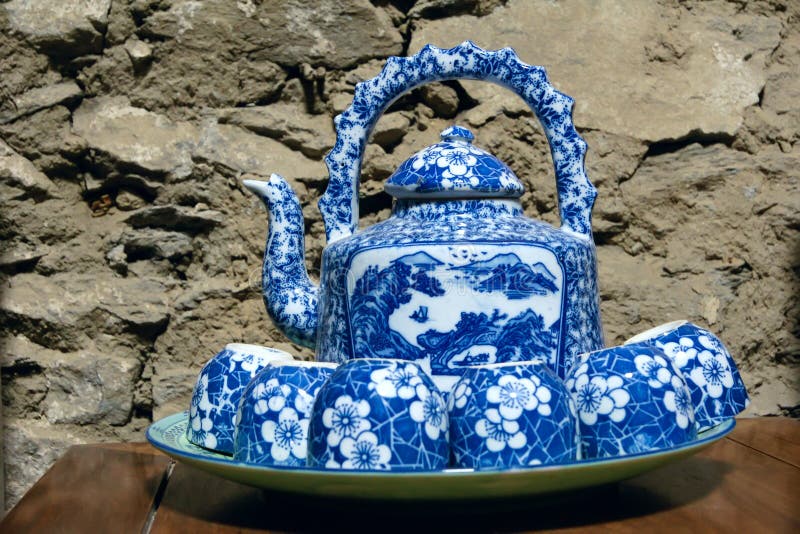 Blue-and-white porcelain