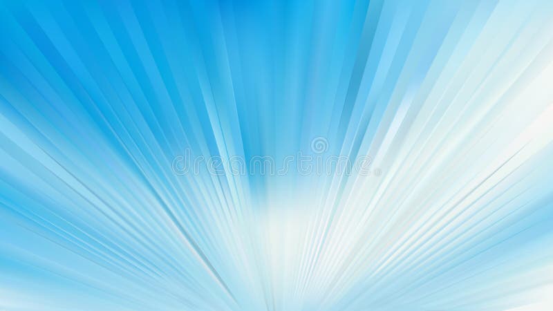 Blue and White Radial Burst Background Illustration