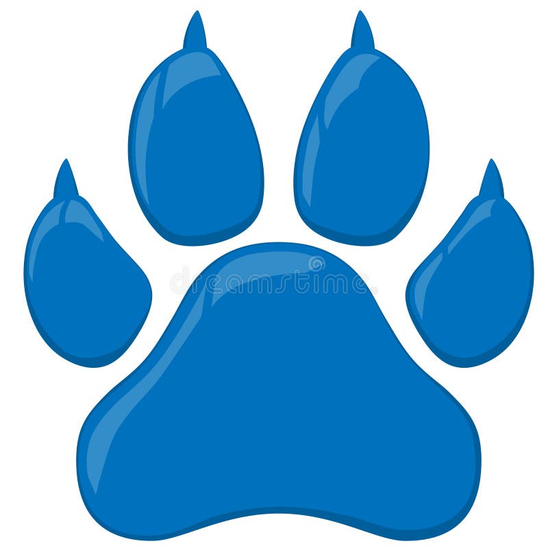 wildcat paw print logo