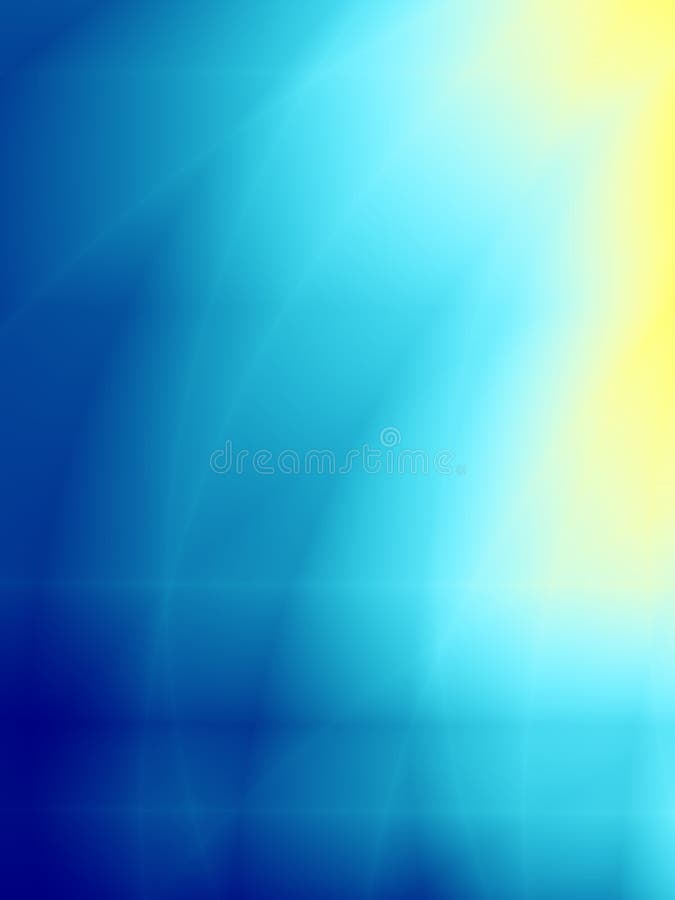 Blue and yellow background royalty free stock photography