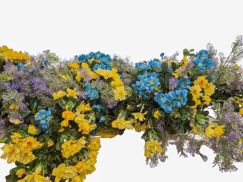 Redyellow Fake Rose Flower Stock Photo Image of blossom, fake 213488502