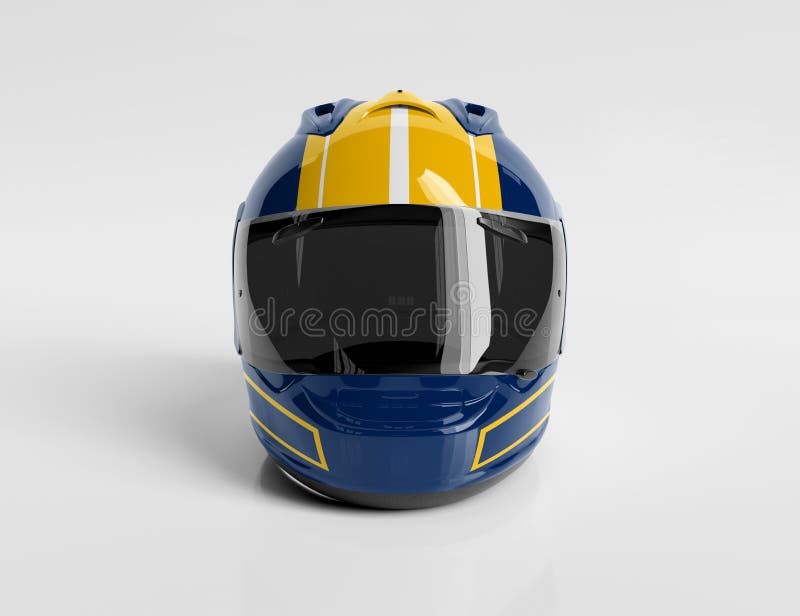Helmet Mockup Motorcycle Stock Illustrations 326 Helmet Mockup