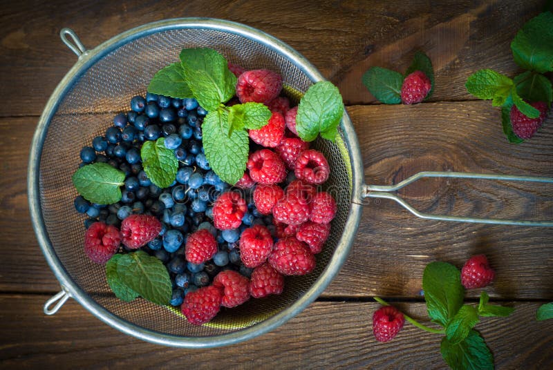 Blueberries and Strawberries Stock Photo Image of fruit, health 57617124