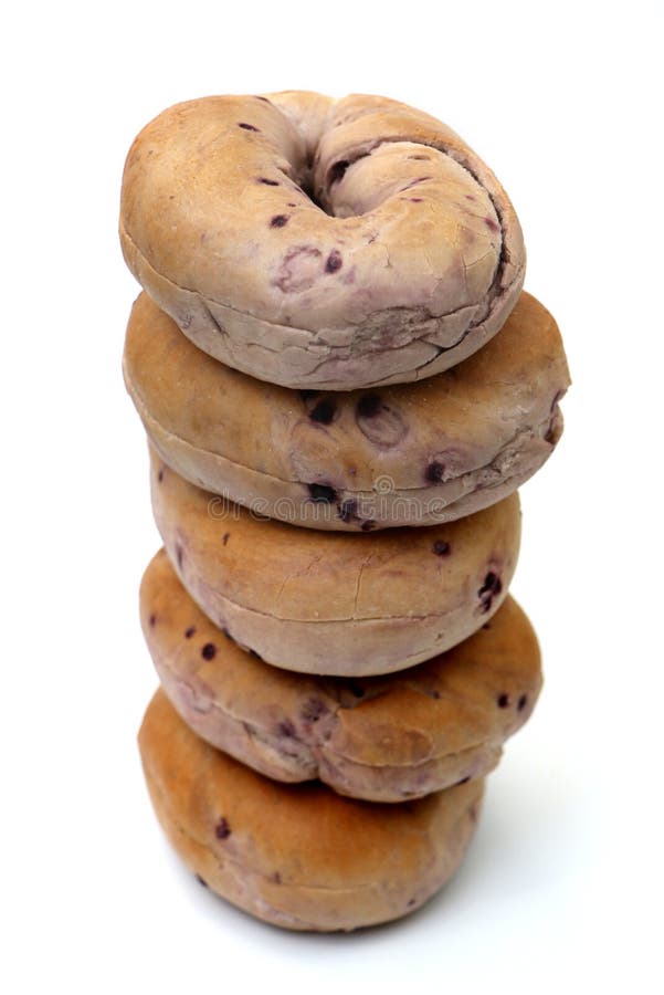 Blueberry Bagels stock image. Image of wheat, bagels 56544211