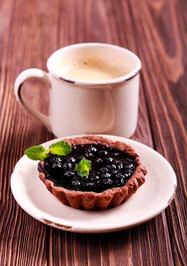 Blueberry and Jam Mini Tart Stock Photo Image of bake, blueberry 112882684