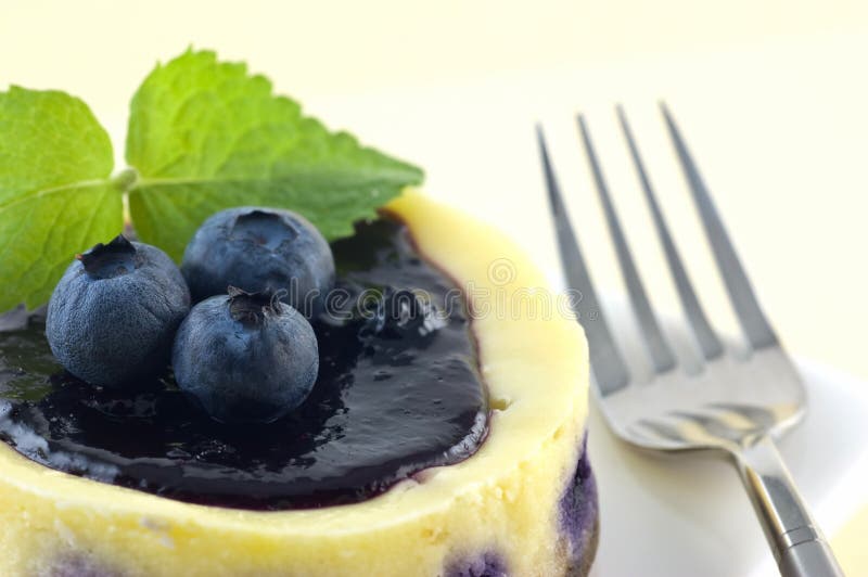 Blueberry lemon cheesecake