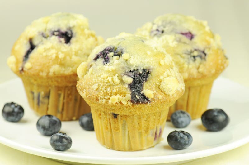 Blueberry muffins