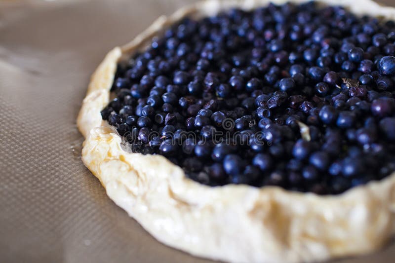 Blueberry pie