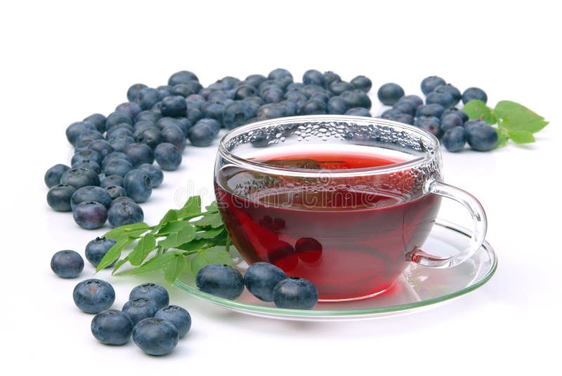 Blueberry tea stock photo. Image of healthy, infusion 10274666