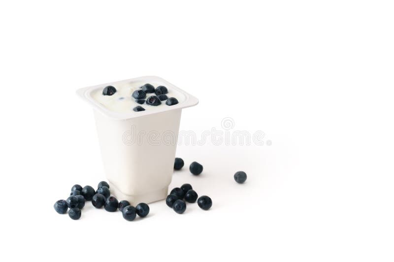 Blueberry yogurt