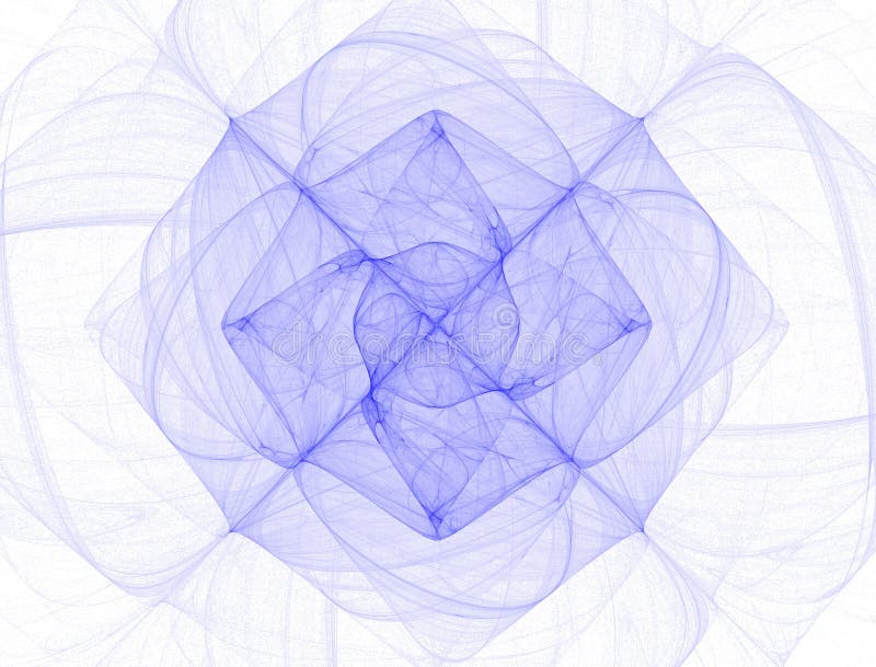 High resolution flame fractal forming a flower/ mandala. High resolution flame fractal forming a flower/ mandala