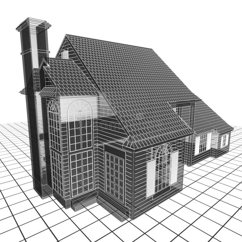 Blueprint stock illustration