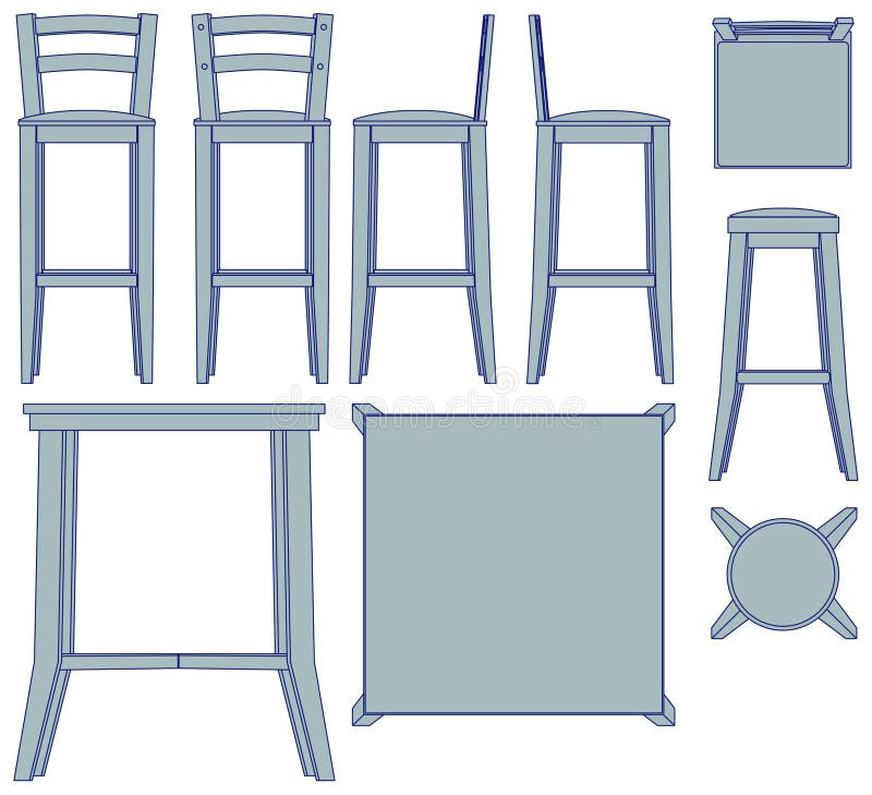 Blueprint Furniture Stock Illustrations 7 123 Blueprint