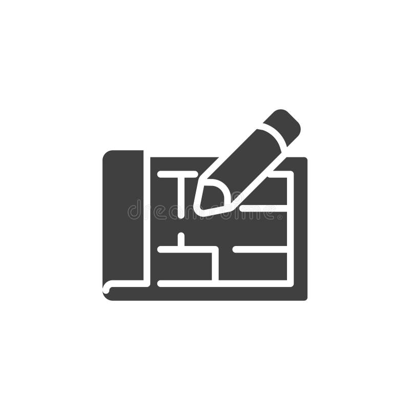 Blueprint House Plan Vector Icon Stock Vector Illustration Of Pixel blueprint-house-plan-vector-icon-stock-vector-illustration-of-pixel