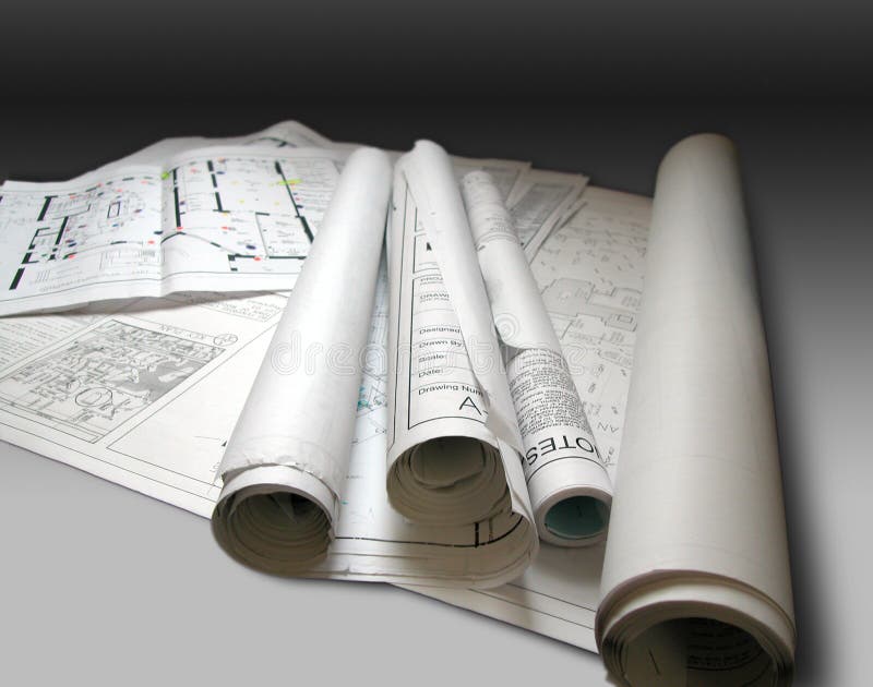 Z architektonický budova plány .