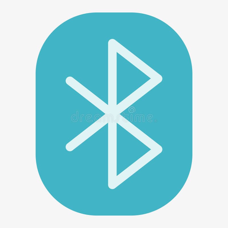 Bluetooth Vector Icon royalty free illustration Bluetooth Vector Icon royalty free illustration