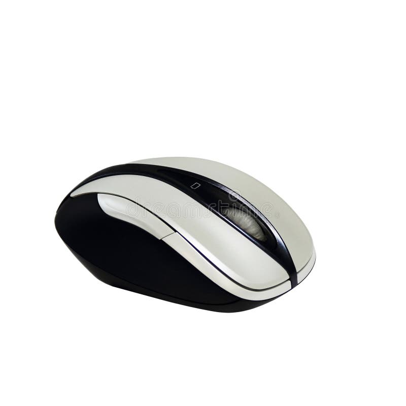 Bluetooth wireless mouse isolated over white background