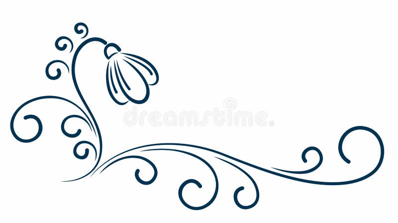 Blumen-Symbol mit Mustern vektor abbildung. Illustration von zeichnung