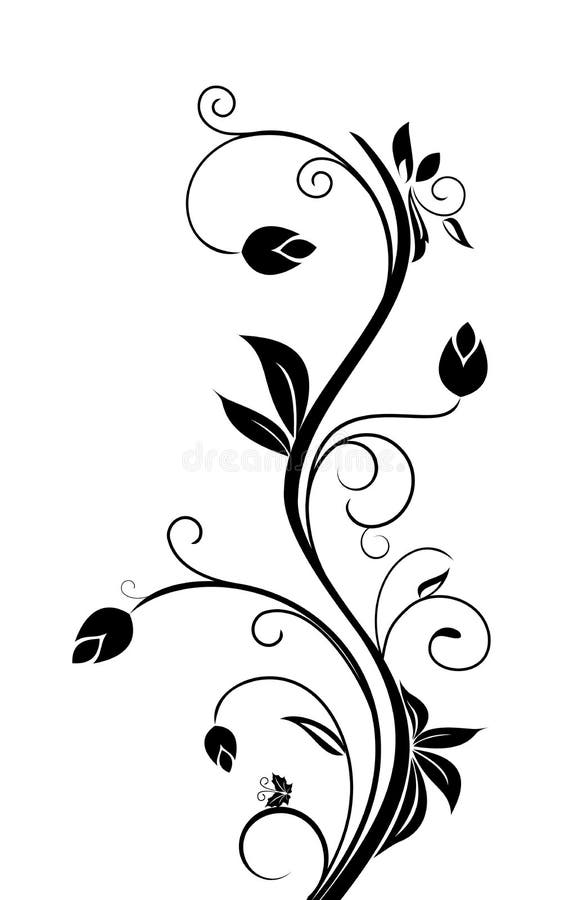 Blumenhintergrund stock abbildung Blumenhintergrund stock abbildung