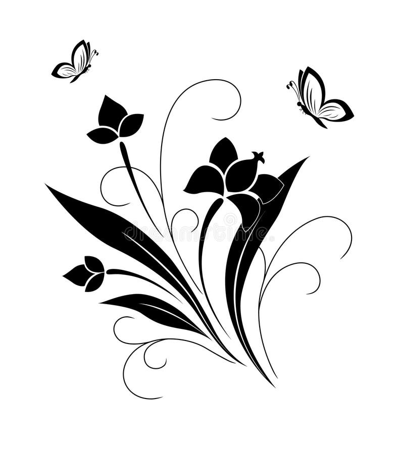 Blumenmuster und -basisrecheneinheiten lizenzfreie abbildung Blumenmuster und -basisrecheneinheiten lizenzfreie abbildung