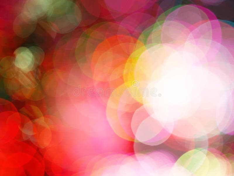 Blur abstract defocus zachte het knipperen cirkelachtergrond stock fotografie