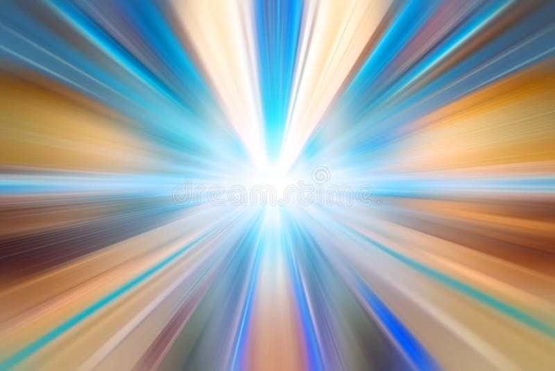Blur Fast Moving Speed Motion Zoom in Effect Abstract for Background