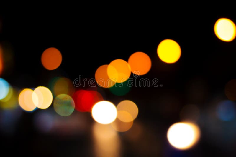 Blur focus light in many color. royalty free stock photos