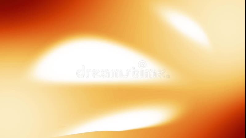 Blur orange, brown and white shapes animation abstract loop background vector illustration