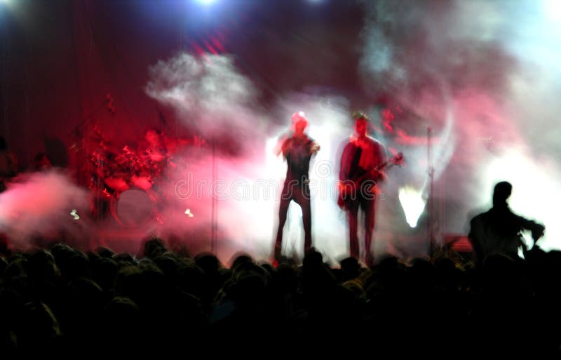 Blur Of A Rock Concert