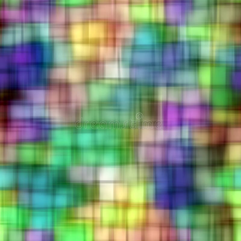 Blur squares pattern