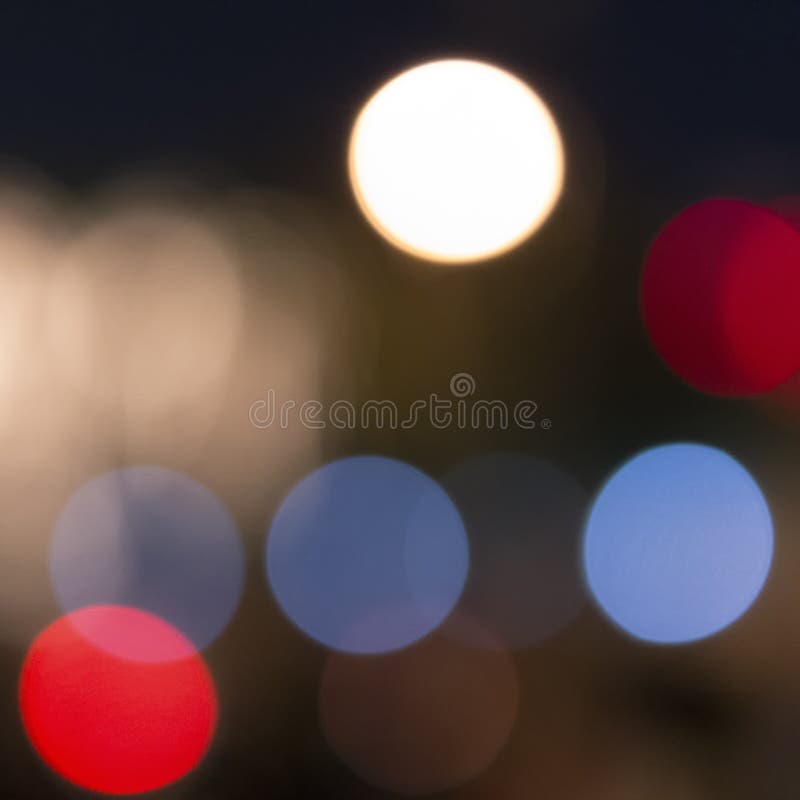 Blurale lichten royalty-vrije stock afbeelding