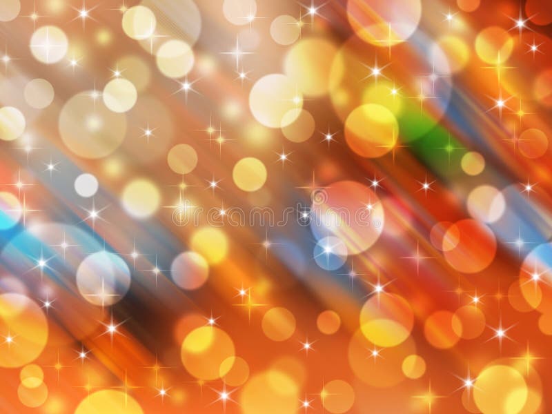 Blurred abstract background light and star