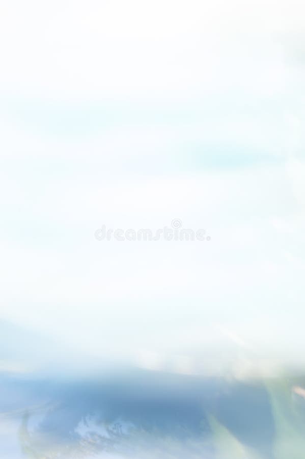 Blurred Abstract Background. Pale Blue and White. Stock Photo Image