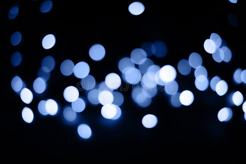 Art Christmas Lights On Blue Background Stock Image Image of flares