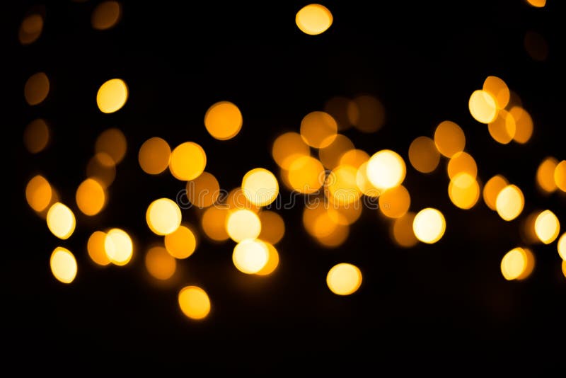 Blurred Background. Christmas Lights on a Black Background Stock Photo -  Image of glowing, celebration: 164228452