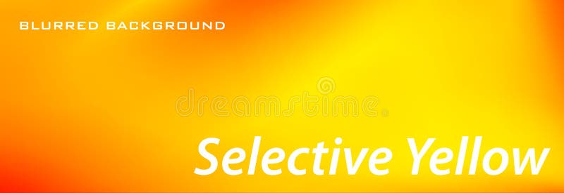 Blurred background with color transition from scarlet to selective yellow royalty free illustration