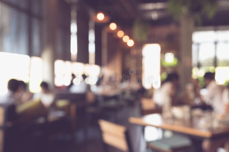 Blurred Background, Customer in Restaurant. Meet and Eating Together Stock  Photo - Image of cafe, eating: 149507204