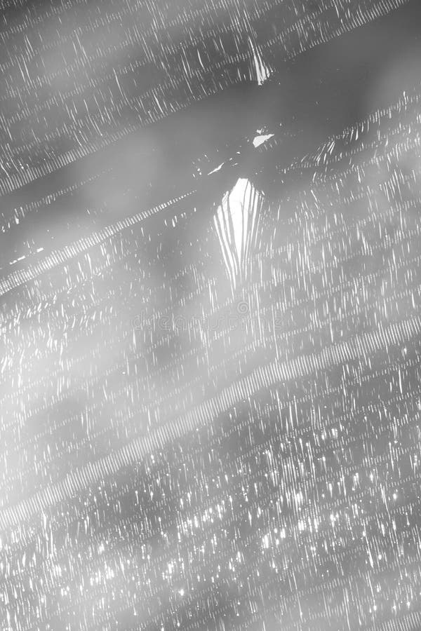 Blurred black plastic mesh stock photography