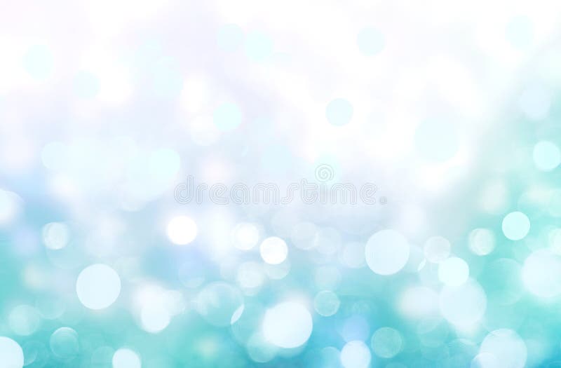 Blurred blue green background,christmas bokeh. vector illustration