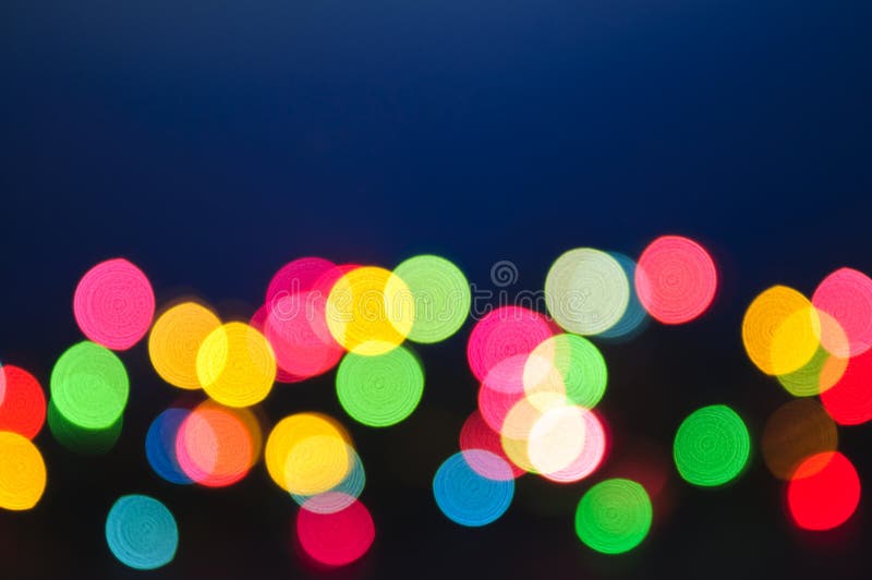 Blurred Christmas lights stock image. Image of decorations - 11459431