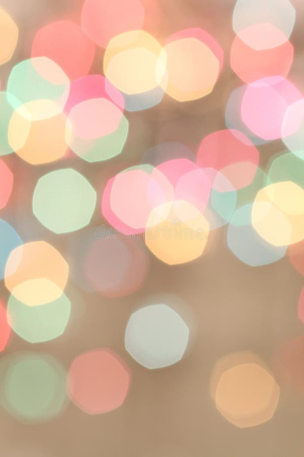Blurred Colored Lights on Light Beige Background Stock Photo Image of