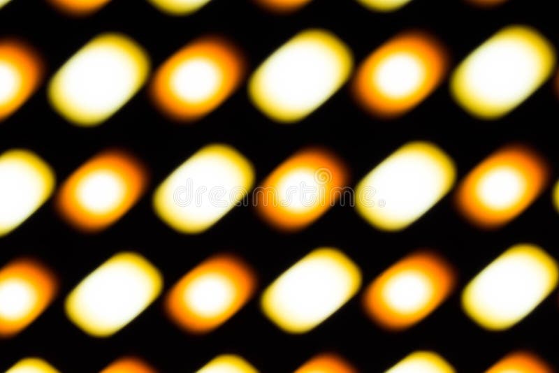 Blurred Cool and Warm Led Lights Stock Photo - Image of production