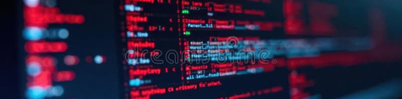 Blurred desktop showing corrupted files and system warnings, background, computer problem vector illustration