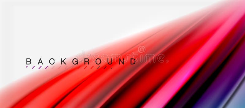 Blurred fluid colors background, abstract waves lines, vector illustration vector illustration