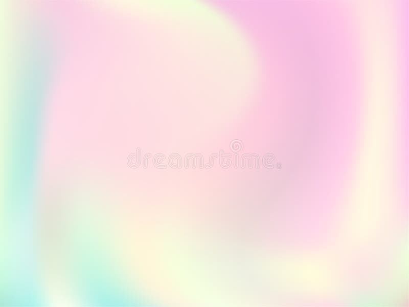 Blurred Hologram Texture Gradient Wallpaper Stock Vector