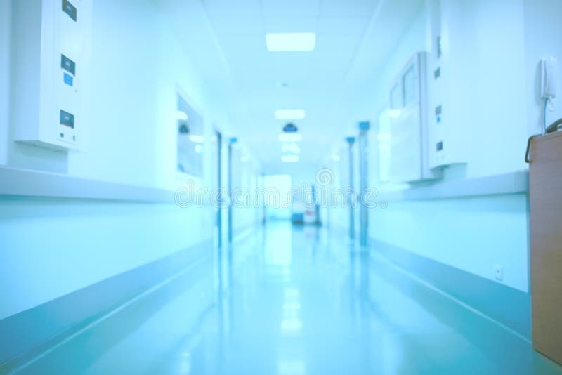 Blurred hospital interior as a medical background royalty free stock images Blurred hospital interior as a medical background royalty free stock images