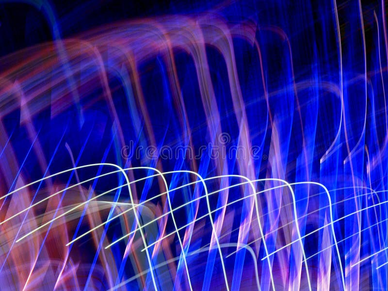 Blurred lighting effect in changing colors royalty free stock photography